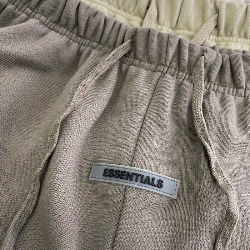 Men's Essentials Sweatpants Male Fashion Brand Printed Letters 100% Cotton Hip Hop Loose Unisex Jogging Oversized Pants Women