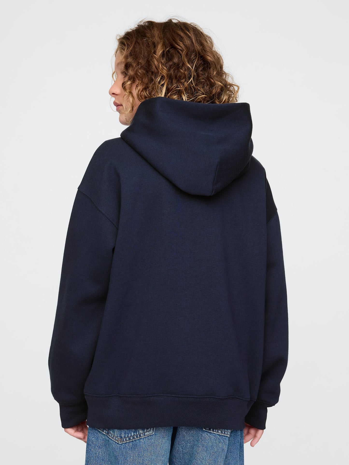 Kids Gap Teen Logo Hoodie – Everyday Comfort with a Relaxed Fit