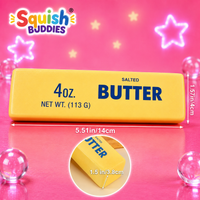 NESTILY SquishButter™ – The Viral Crunchy Butter Squishy | Slow-Rise Sensory Fidget Toy | Satisfying ASMR Stress Relief for Kids, Teens & Adults