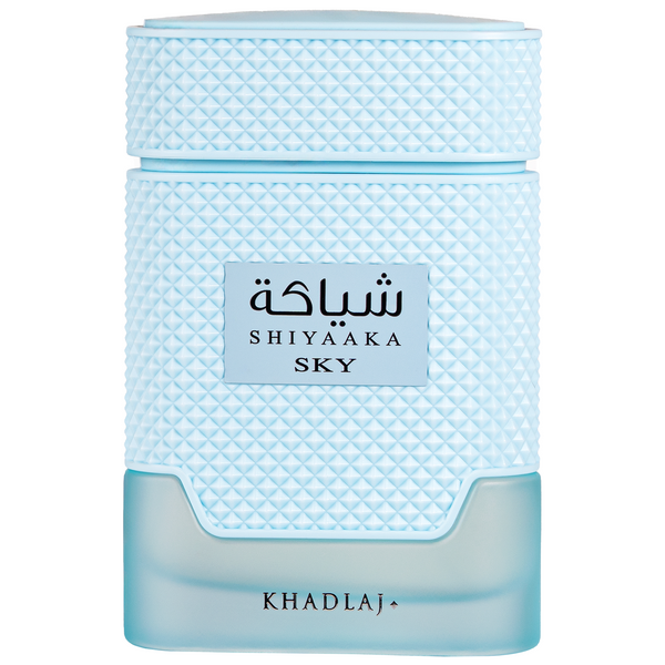 Khadlaj Shiyaaka Sky Eau de Parfum™ — Fresh Citrus · Green Herbal · Clean Musk | Unisex | 3.4 FL OZ |