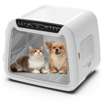 Pet Dryer Box PD10, 360° Efficient Automatic and Quiet Box with Smart Temperature Control, Ideal for Small Dogs (50L Drybo Pl
