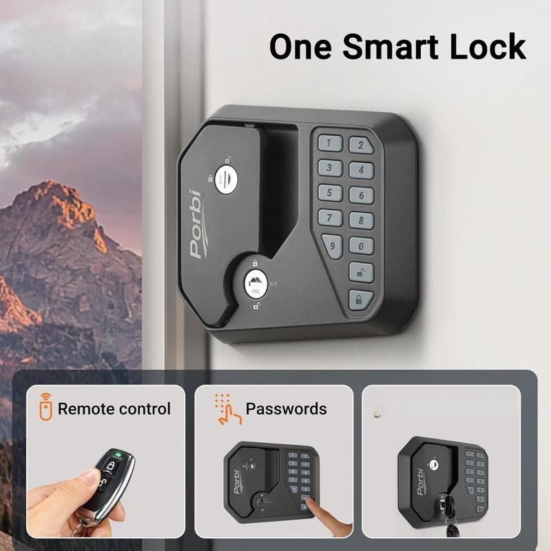 NESTILY Guard Pro™ – Keyless Heavy-Duty RV Door Lock | Fits 98% of RVs | Fob + Keypad