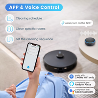 Robot Vacuum and Mop Combo T20 with 60 Days Self-Empty Station Voice Control Home Mapping