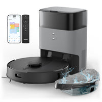 Robot Vacuum and Mop Combo T20 with 60 Days Self-Empty Station Voice Control Home Mapping