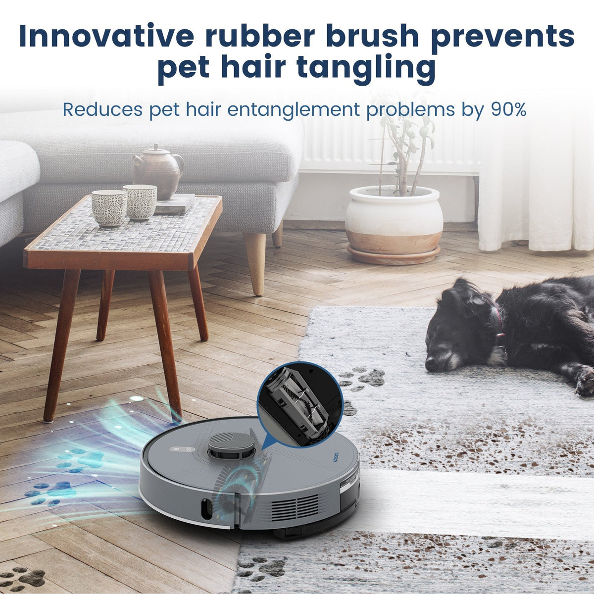 L50+ Smart LDS Laser Navigation Robot Vacuum