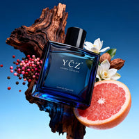 YCZ Midnight Marine Perfume for Men | Oriental Woody Cologne | Pink Pepper, Cedar & Musk | Eau de Parfum 50ml