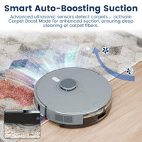 L50+ Smart LDS Laser Navigation Robot Vacuum