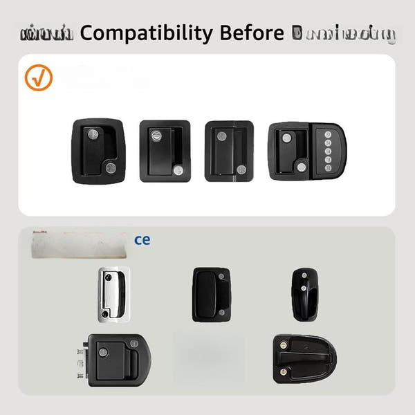 NESTILY Guard Pro™ – Keyless Heavy-Duty RV Door Lock | Fits 98% of RVs | Fob + Keypad