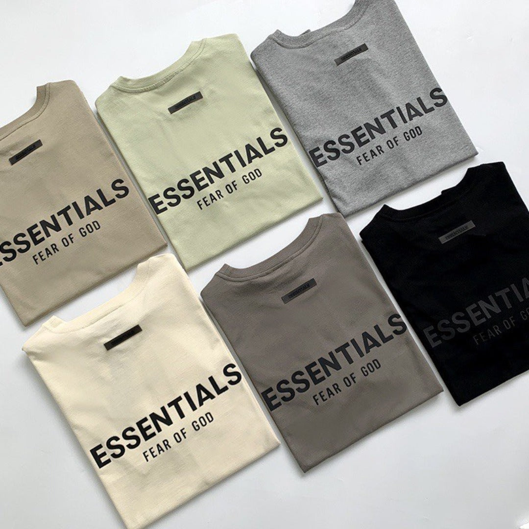 Qamis™ x Essentials Unisex T-Shirt – Clean Cut, Ultra-Soft Cotton, Timeless Style