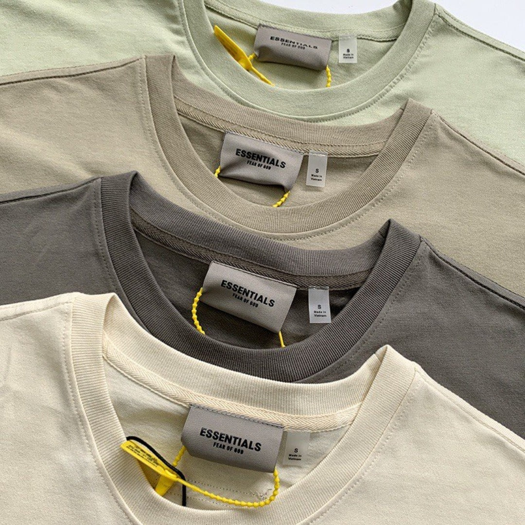 Qamis™ x Essentials Unisex T-Shirt – Clean Cut, Ultra-Soft Cotton, Timeless Style