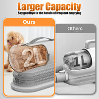 PG100 Plus 8 in 1 Pet Grooming Kit with Vacuum