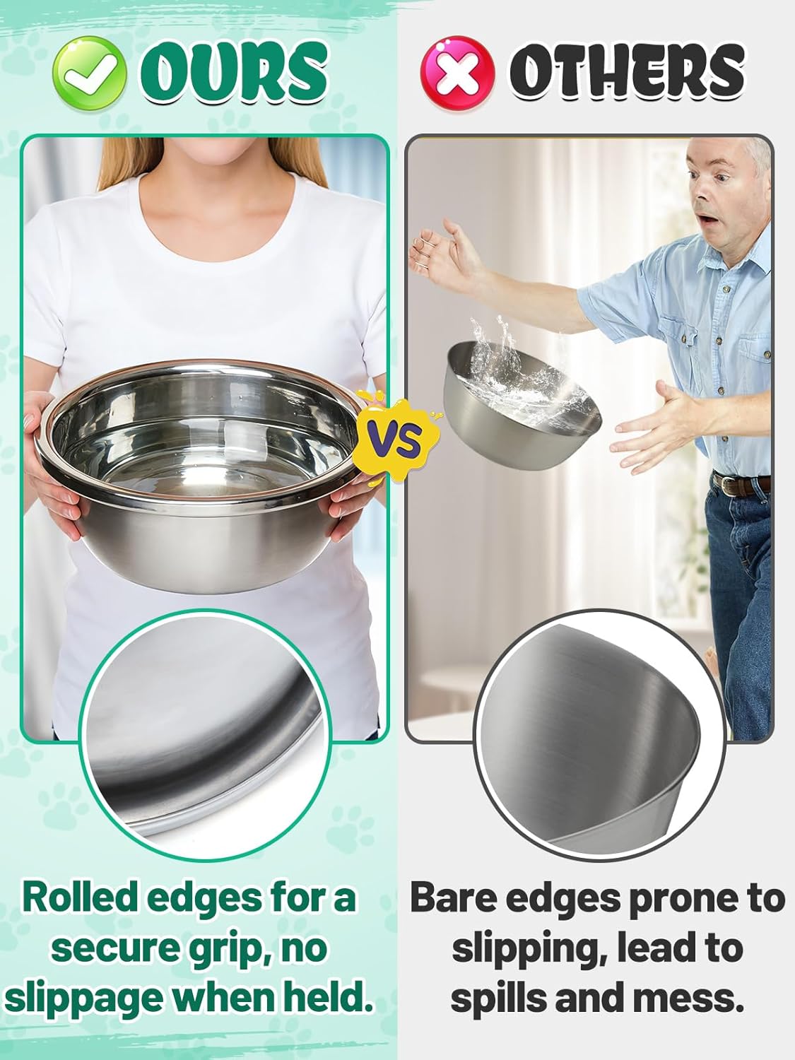 NESTILY WalkBowl™ — Collapsible Silicone Dog Water Bowl | Clip-On Carabiner | Portable Hydration for On-The-Go Dogs | Fits All Breeds