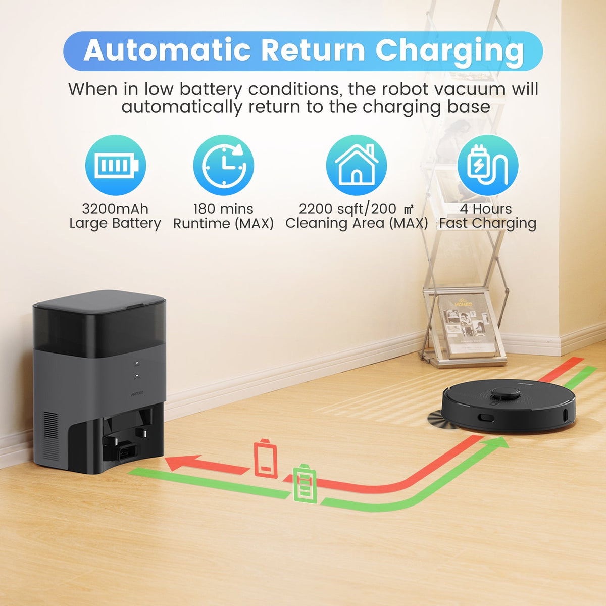 L40+ Robot Vacuum and Mop Combo