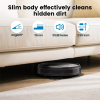 G50 Robot Vacuum with Home Mapping,2800 Strong power,Wi-fi Connect