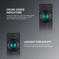 NESTILY RV ArkPro™ — 4-in-1 EDC Flashlight (Green Beam + UV + Flood + Spotlight | 1,500 Lumens)