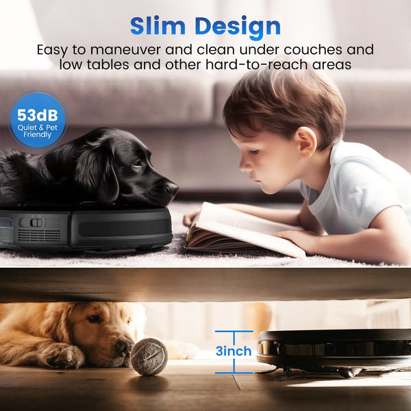 G60 | 3 in 1 Robot Vacuum and Mop Combo