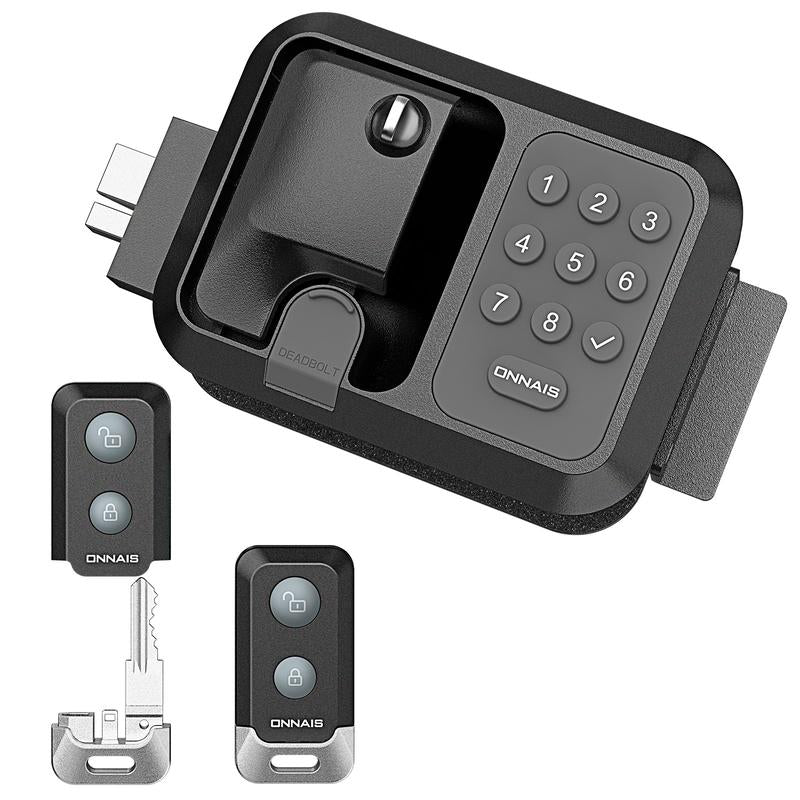NESTILY Guard Pro™ – Keyless Heavy-Duty RV Door Lock | Fits 98% of RVs | Fob + Keypad V3
