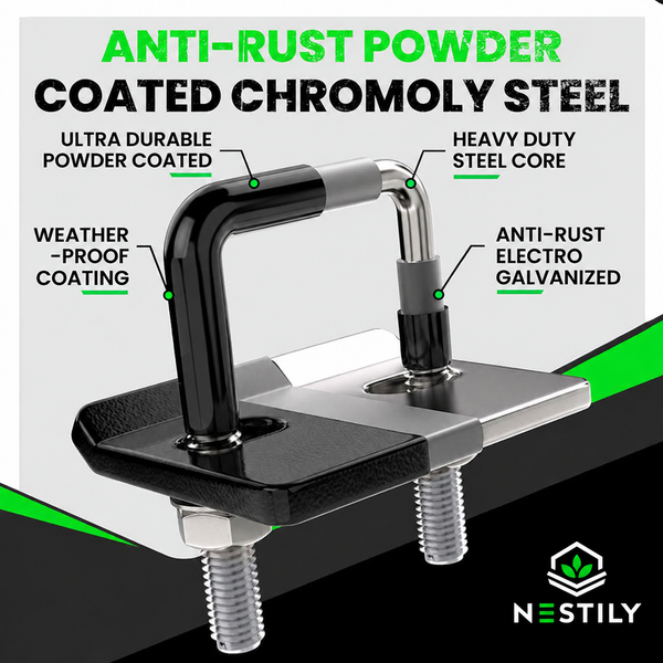 NESTILY HitchGuard Pro™ — Heavy-Duty Anti-Rattle Hitch Tightener