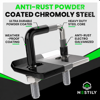 NESTILY HitchGuard Pro™ — Heavy-Duty Anti-Rattle Hitch Tightener