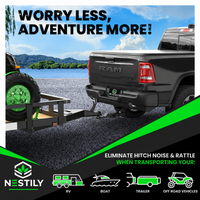 NESTILY HitchGuard Pro™ — Heavy-Duty Anti-Rattle Hitch Tightener