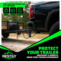 NESTILY HitchFlex Pro™ — Heavy-Duty Adjustable Drop Hitch