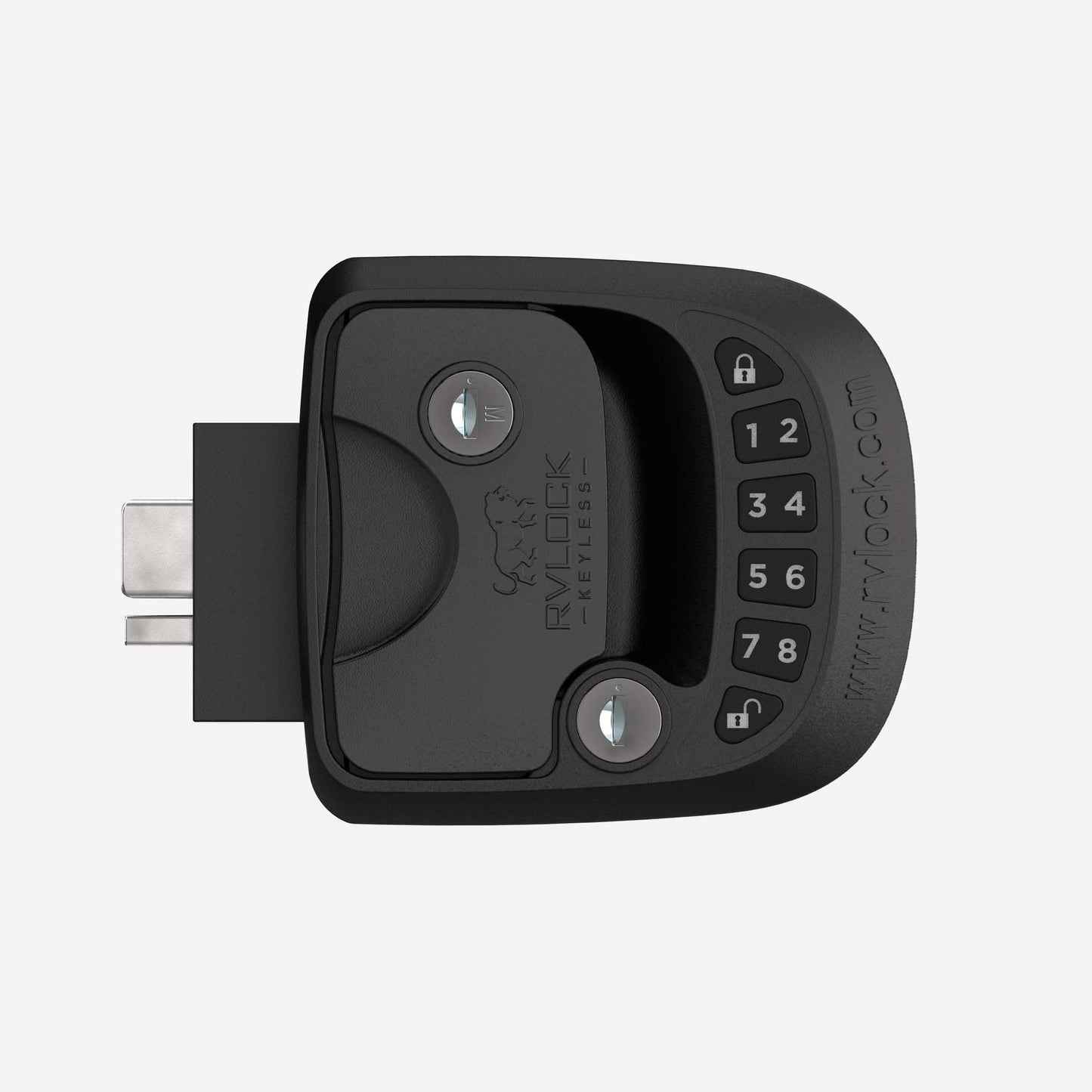 NESTILY Guard Pro™ – Keyless Heavy-Duty RV Door Lock | Fits 98% of RVs | Fob + Keypad