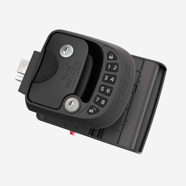 NESTILY Guard Pro™ – Keyless Heavy-Duty RV Door Lock | Fits 98% of RVs | Fob + Keypad