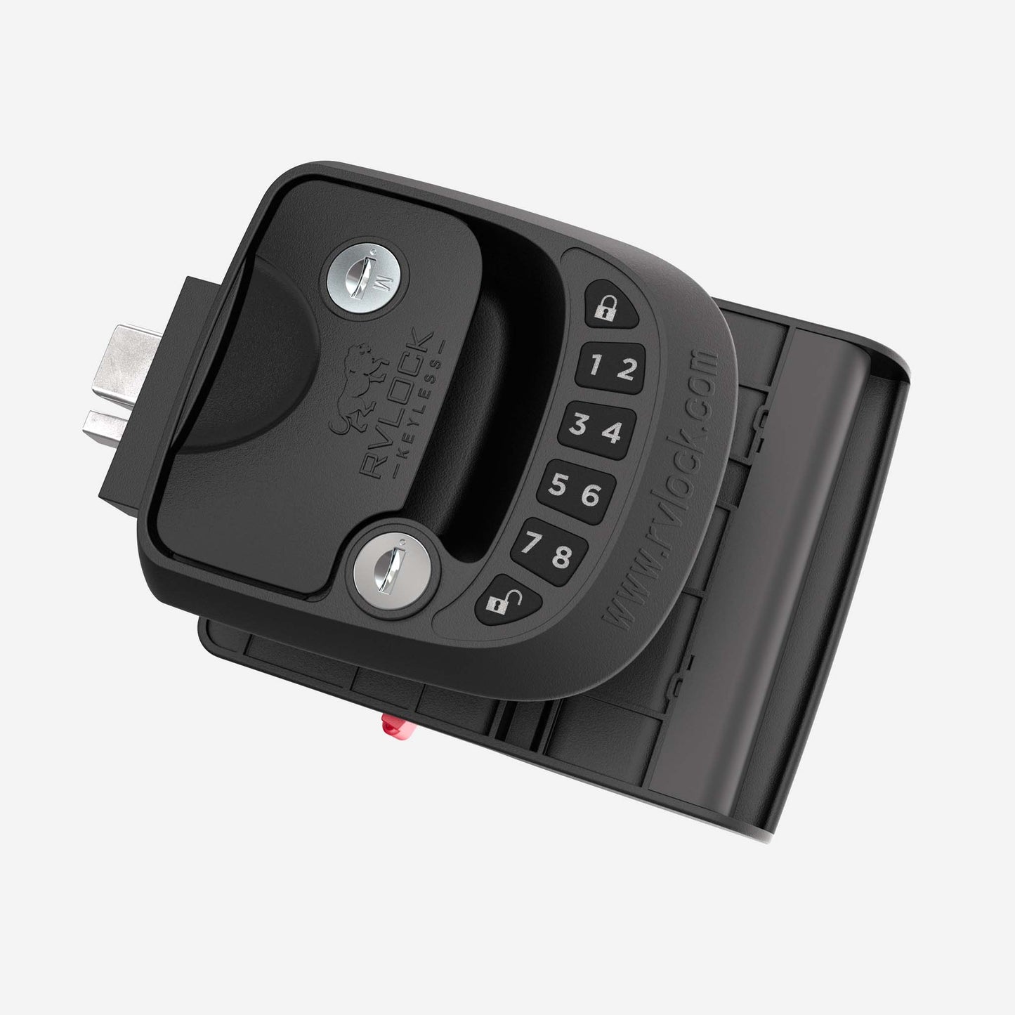 NESTILY Guard Pro™ – Keyless Heavy-Duty RV Door Lock | Fits 98% of RVs | Fob + Keypad