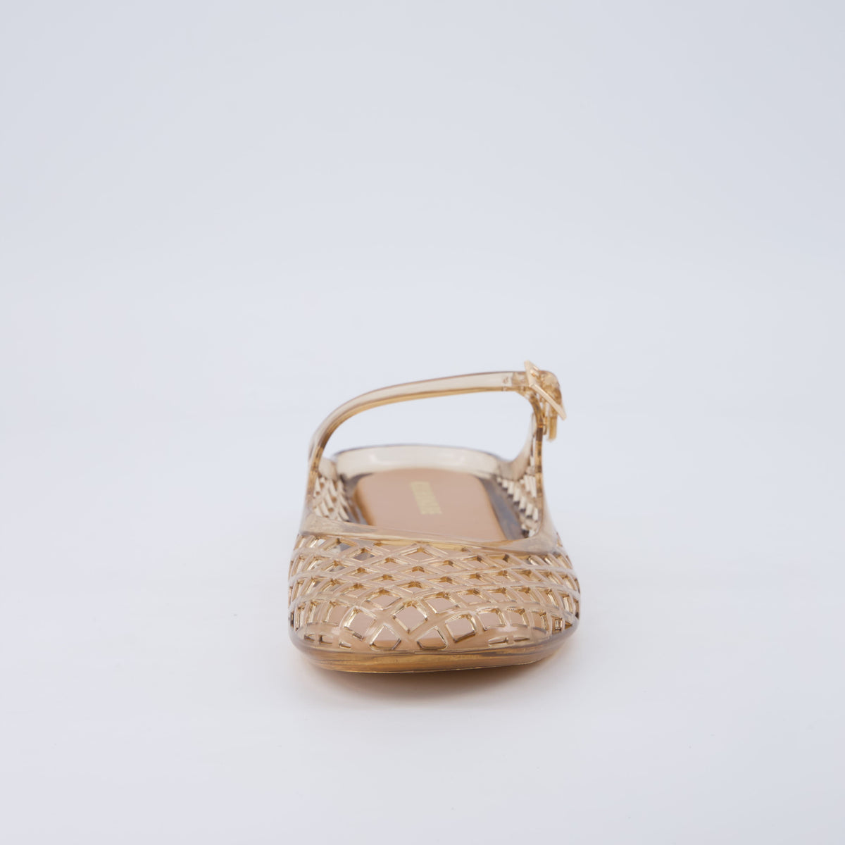 NESTILY Java Jelly Flats™ — Waterproof Mary Jane Mule | Adjustable Strap | Closed Toe | Summer Jelly Sandal