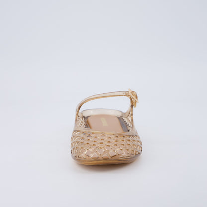 NESTILY Java Jelly Flats™ — Waterproof Mary Jane Mule | Adjustable Strap | Closed Toe | Summer Jelly Sandal