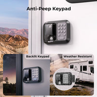 NESTILY Guard Pro™ – Keyless Heavy-Duty RV Door Lock | Fits 98% of RVs | Fob + Keypad