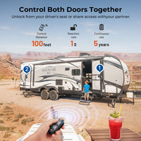 NESTILY Guard Pro™ – Keyless Heavy-Duty RV Door Lock | Fits 98% of RVs | Fob + Keypad