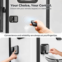 NESTILY Guard Pro™ – Keyless Heavy-Duty RV Door Lock | Fits 98% of RVs | Fob + Keypad