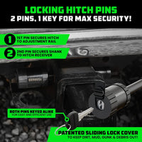 NESTILY HitchFlex Pro™ — Heavy-Duty Adjustable Drop Hitch