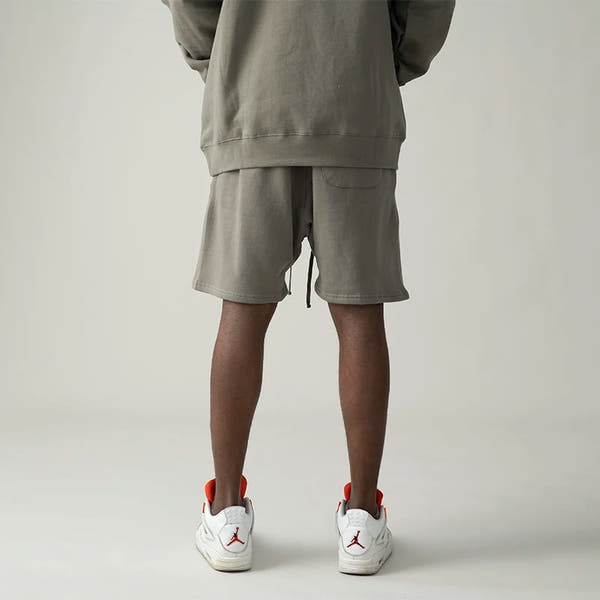 Fashion Men's Pure Colour Shorts High Quality Streetwear Hip Hop Cotton Shorts Sports Outdoor Leisure Running Shorts