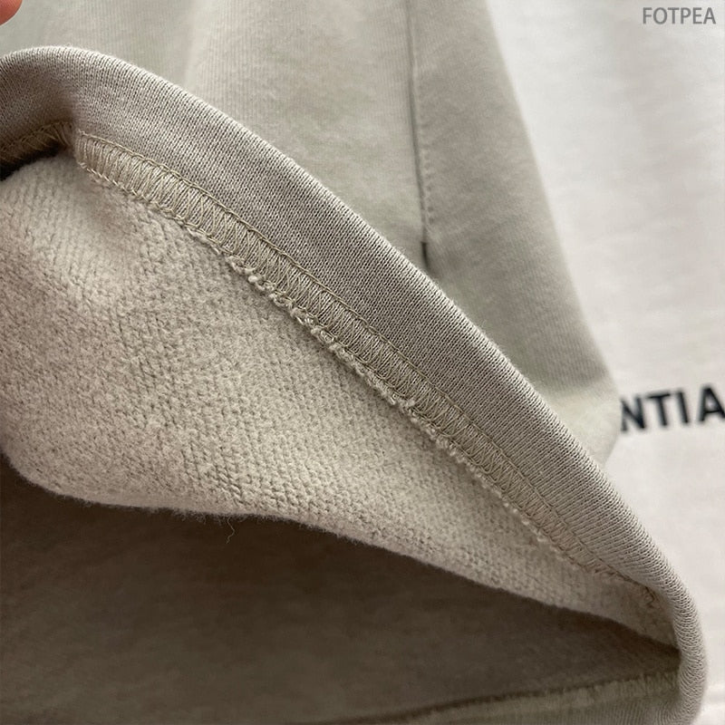 Qamis™ x Essentials Summer Shorts – 100% Cotton, Minimal & Clean