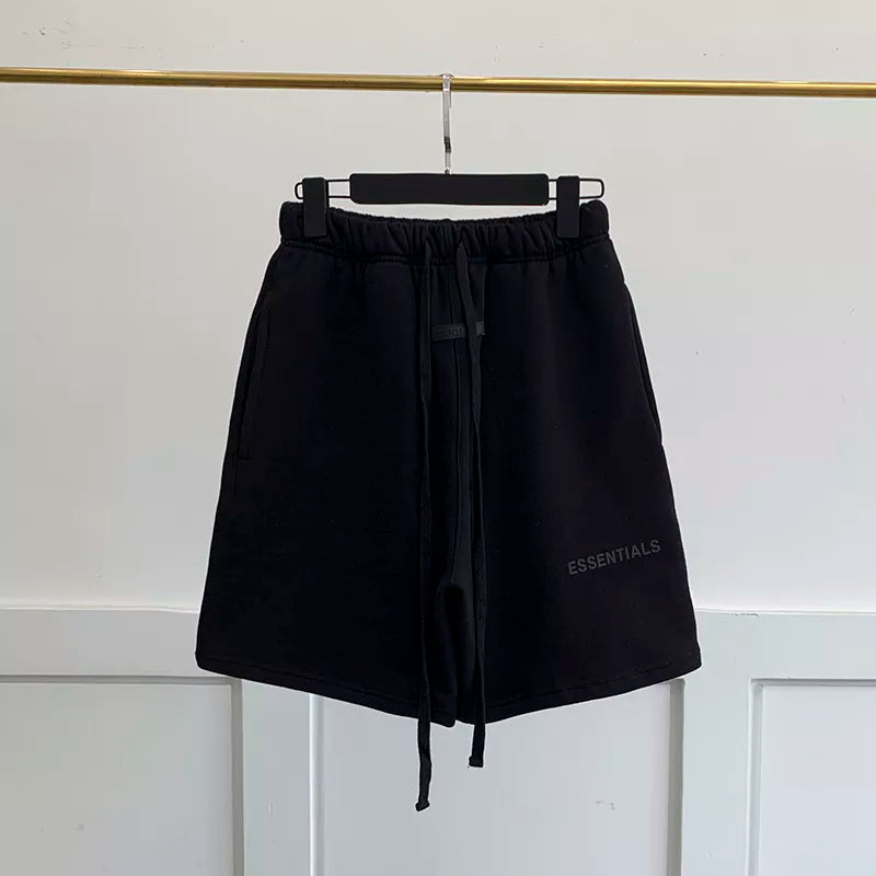 Qamis™ x Essentials Summer Shorts – 100% Cotton, Minimal & Clean