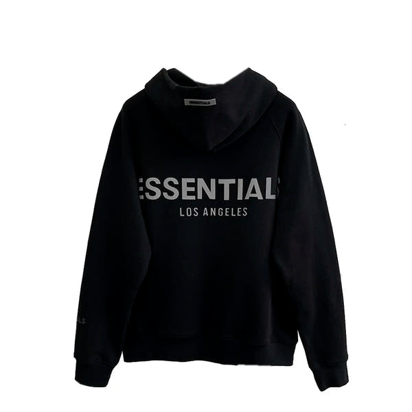 Fw21 Men's Essentials zipper Hoodies Reflective letters Print High-quality Cotton Sweatshirts Trendy Hip Hop Unisex Hoodie