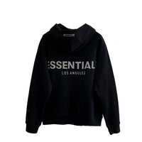 Fw21 Men's Essentials zipper Hoodies Reflective letters Print High-quality Cotton Sweatshirts Trendy Hip Hop Unisex Hoodie