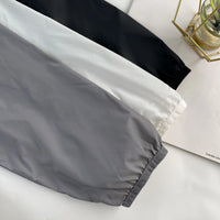 New Essentials nylon Sunscreen clothing Reflective Letter breathable Quick drying Loose Zipper Jacket Unisex Hip Hop Thin Coat