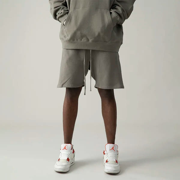 Fashion Men's Pure Colour Shorts High Quality Streetwear Hip Hop Cotton Shorts Sports Outdoor Leisure Running Shorts