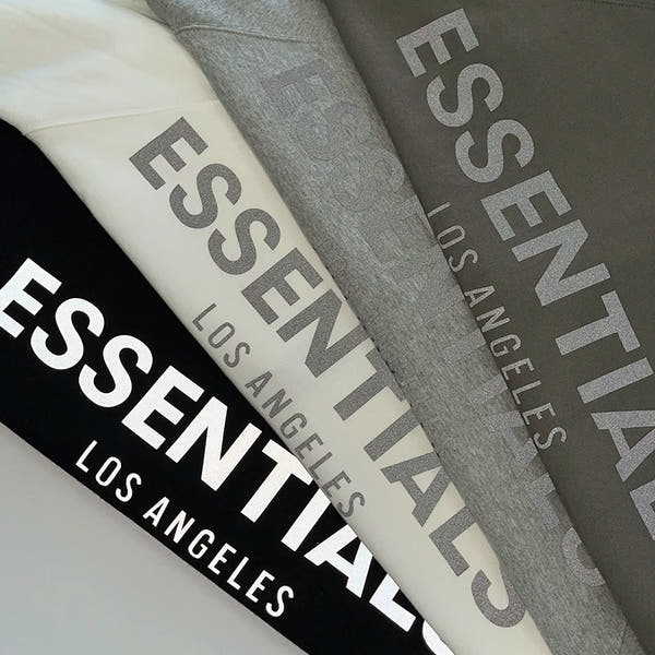 Fw21 Men's Essentials zipper Hoodies Reflective letters Print High-quality Cotton Sweatshirts Trendy Hip Hop Unisex Hoodie