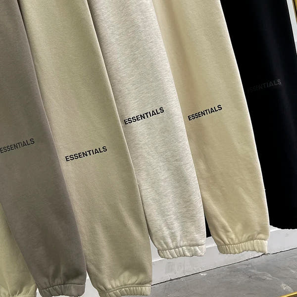 Men's Essentials Sweatpants Male Fashion Brand Printed Letters 100% Cotton Hip Hop Loose Unisex Jogging Oversized Pants Women