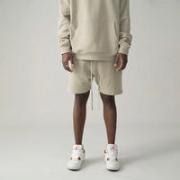 Fashion Men's Pure Colour Shorts High Quality Streetwear Hip Hop Cotton Shorts Sports Outdoor Leisure Running Shorts