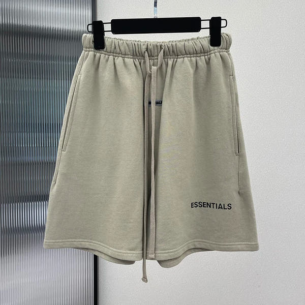 Qamis™ x Essentials Summer Shorts – 100% Cotton, Minimal & Clean