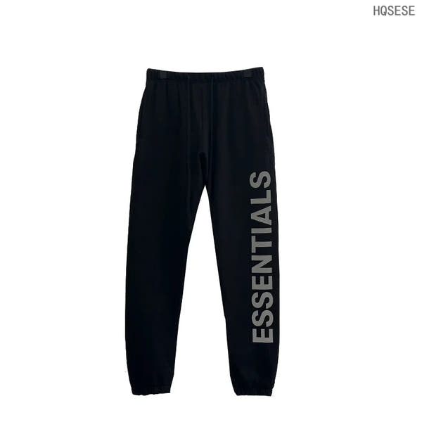 QAMIS™ Essentials Oversized Reflective Sweatpants — 100% Cotton, Unisex Streetwear