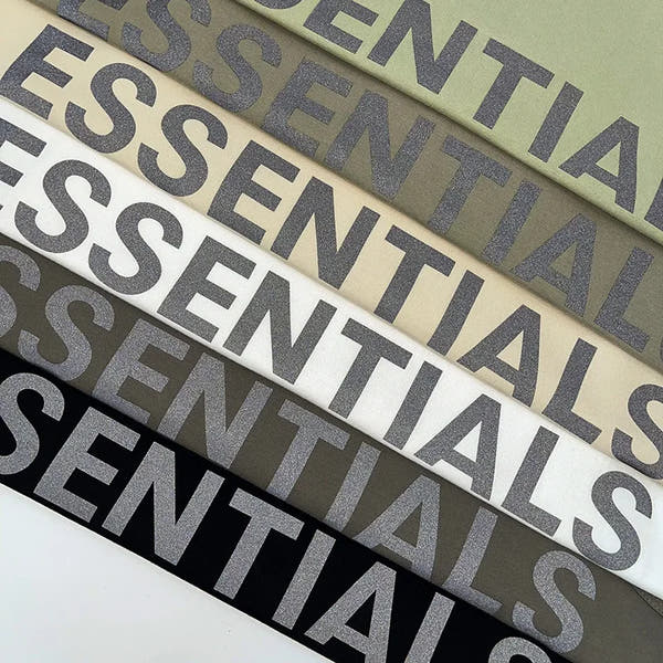 Essentials Men's Tank Top Oversized Loose Back Reflective Men's Cotton Sleeveless Shirt Summer Basketball Sportswear Vest