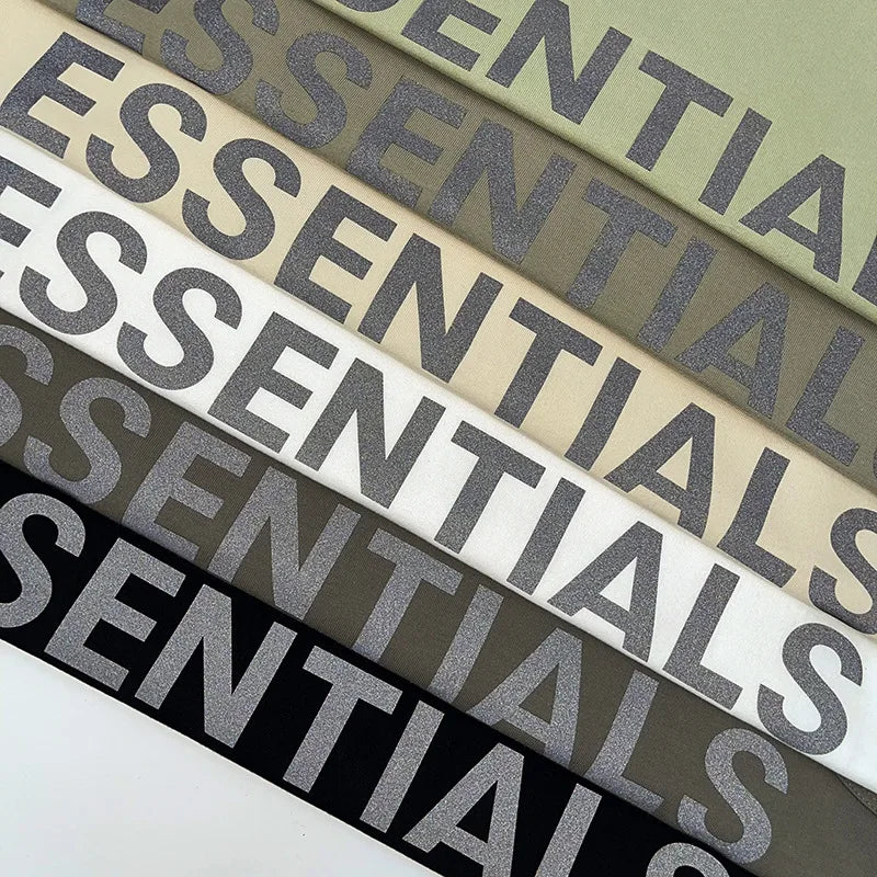 Essentials Men's Tank Top Oversized Loose Back Reflective Men's Cotton Sleeveless Shirt Summer Basketball Sportswear Vest