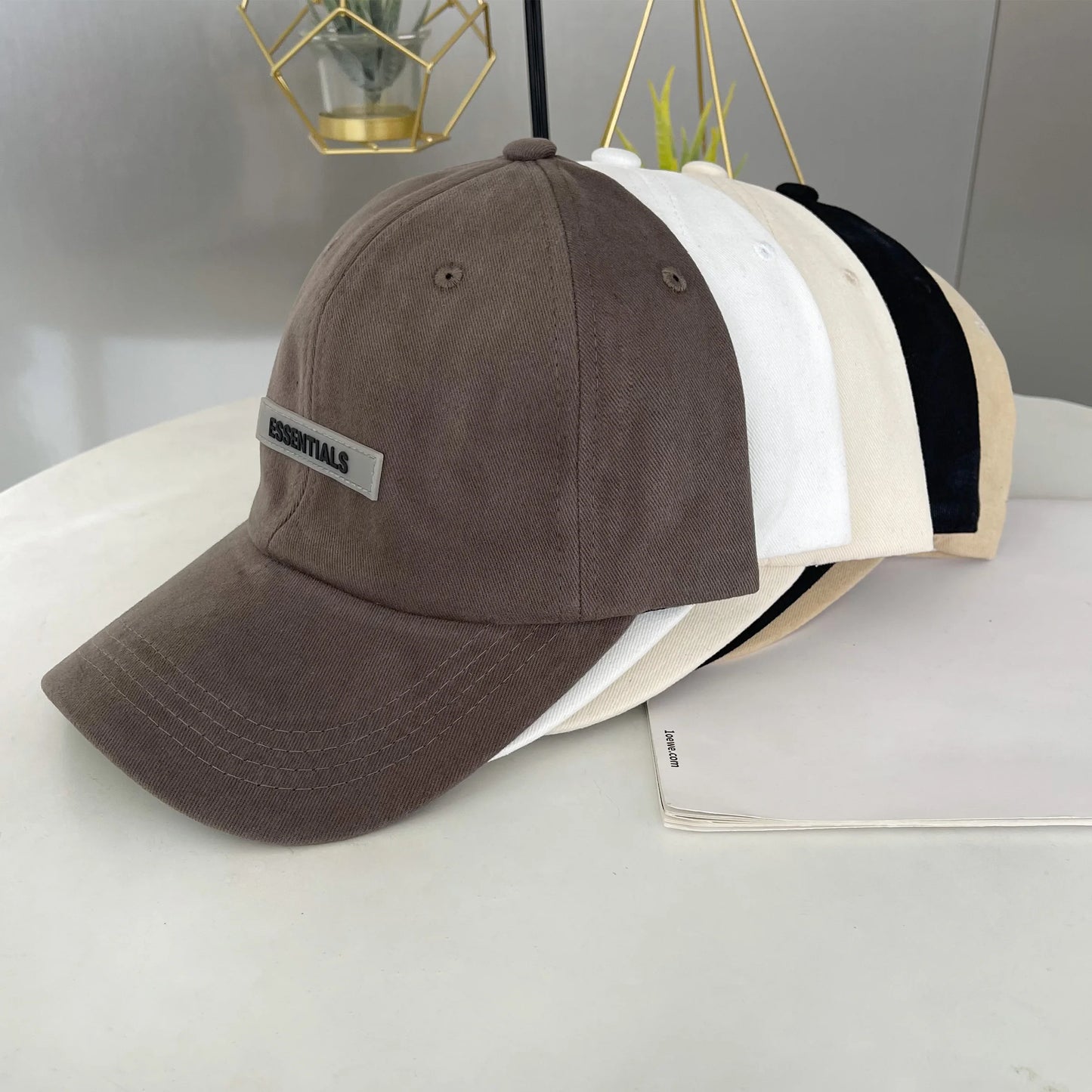 ESSENTIALS Silicagel Adjustable Baseball Cap – Unisex
