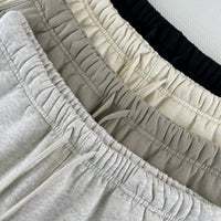 Qamis™ x Essentials Sweatpants – 100% Cotton, Reflective Print, High Street Fit